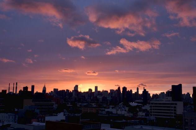 Sunset Seen from Astoria by Harris Graber on Flickr